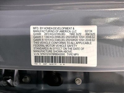 2024 Honda Pilot Touring AWD