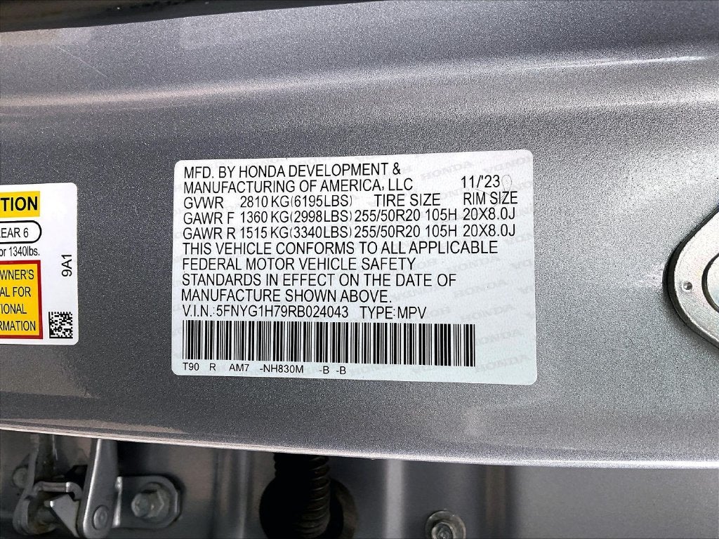 2024 Honda Pilot Touring
