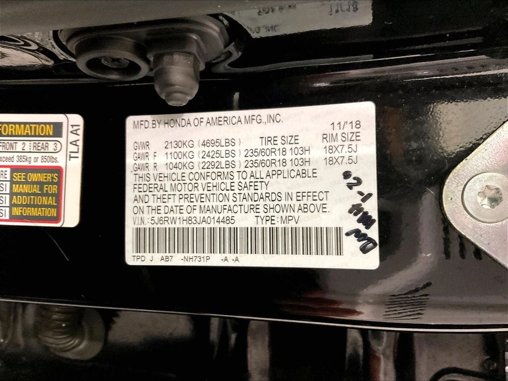 2018 Honda CR-V EX-L
