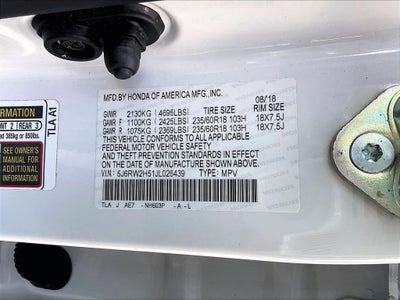 2018 Honda CR-V EX