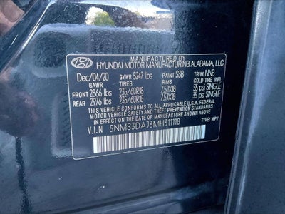 2021 Hyundai Santa Fe SEL