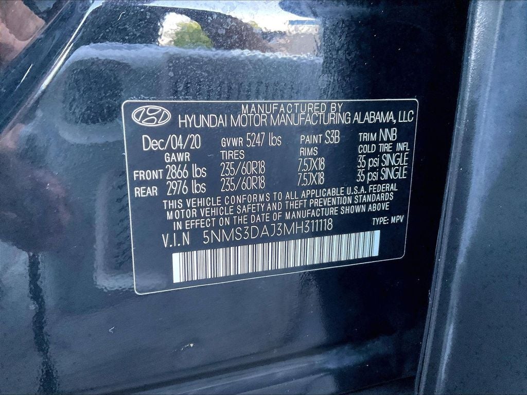2021 Hyundai Santa Fe SEL