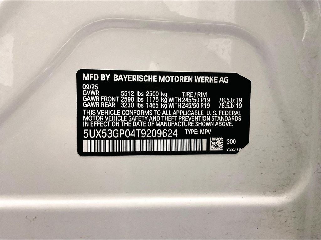2026 BMW X3 30 xDrive