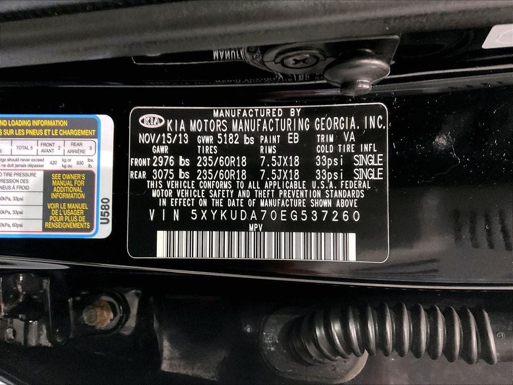 2014 Kia Sorento EX