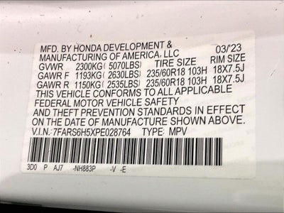 2023 Honda CR-V Hybrid Sport