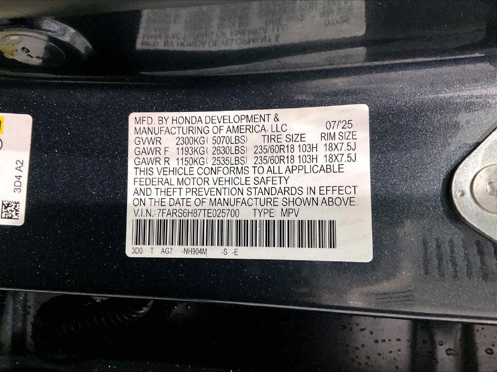 2026 Honda CR-V Hybrid Sport-L