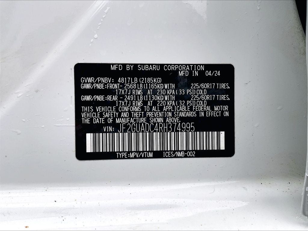 2024 Subaru Crosstrek Premium