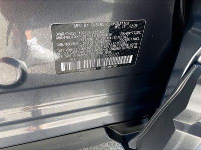 2025 Subaru Forester Premium