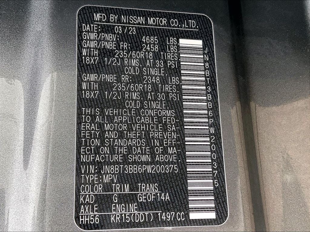 2023 Nissan Rogue SV