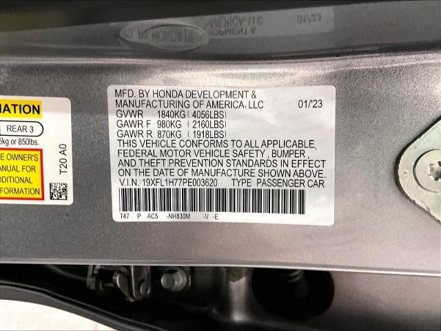 2023 Honda Civic Hatchback EX-L CVT