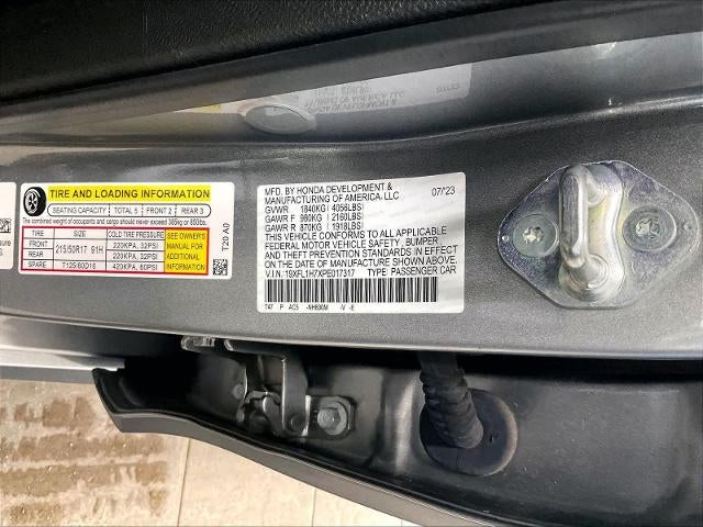 2023 Honda Civic Hatchback EX-L CVT