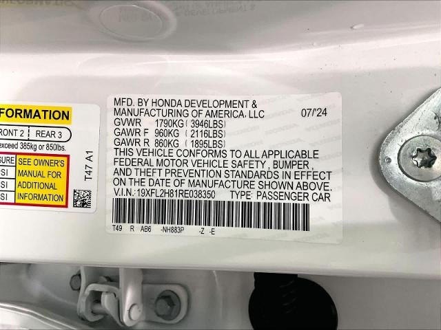 2024 Honda Civic Hatchback Sport CVT