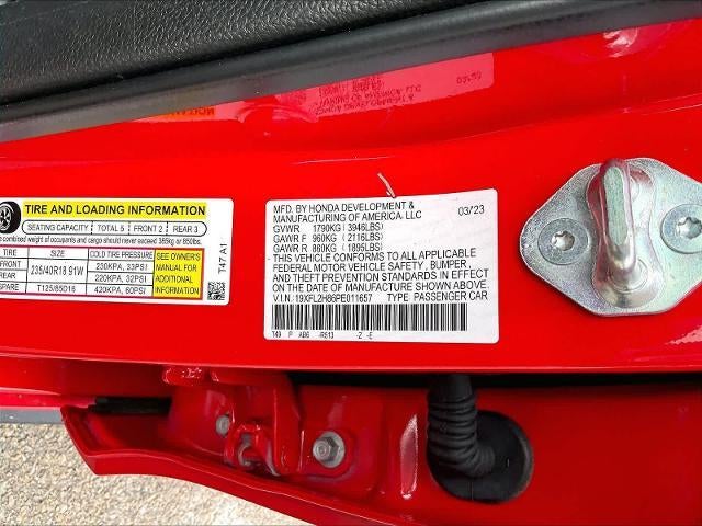 2023 Honda Civic Hatchback Sport CVT