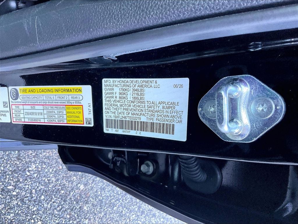 2026 Honda Civic Sport