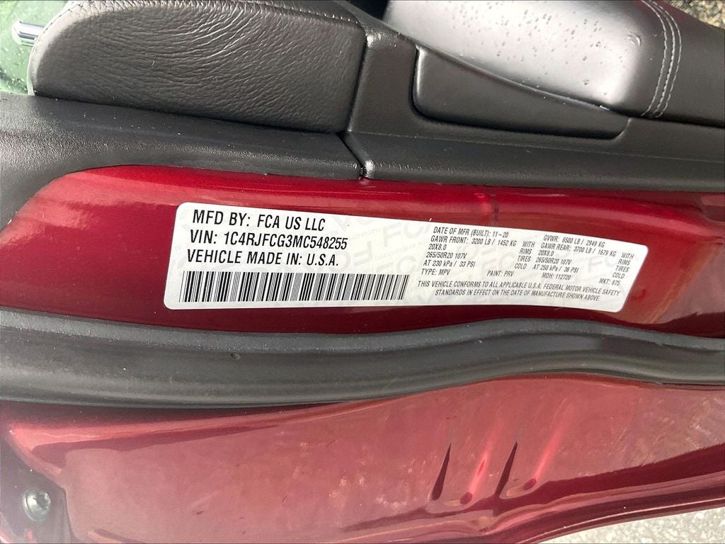2021 Jeep Grand Cherokee High Altitude