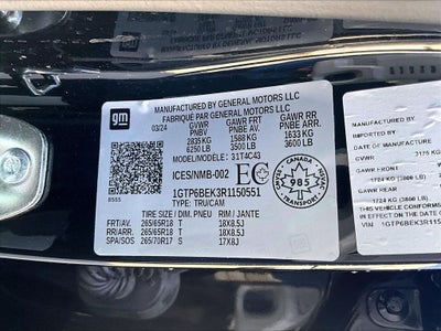 2024 GMC Canyon Elevation