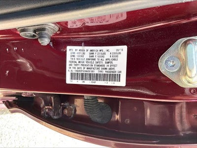 2017 Honda Accord Sedan Sport CVT PZEV