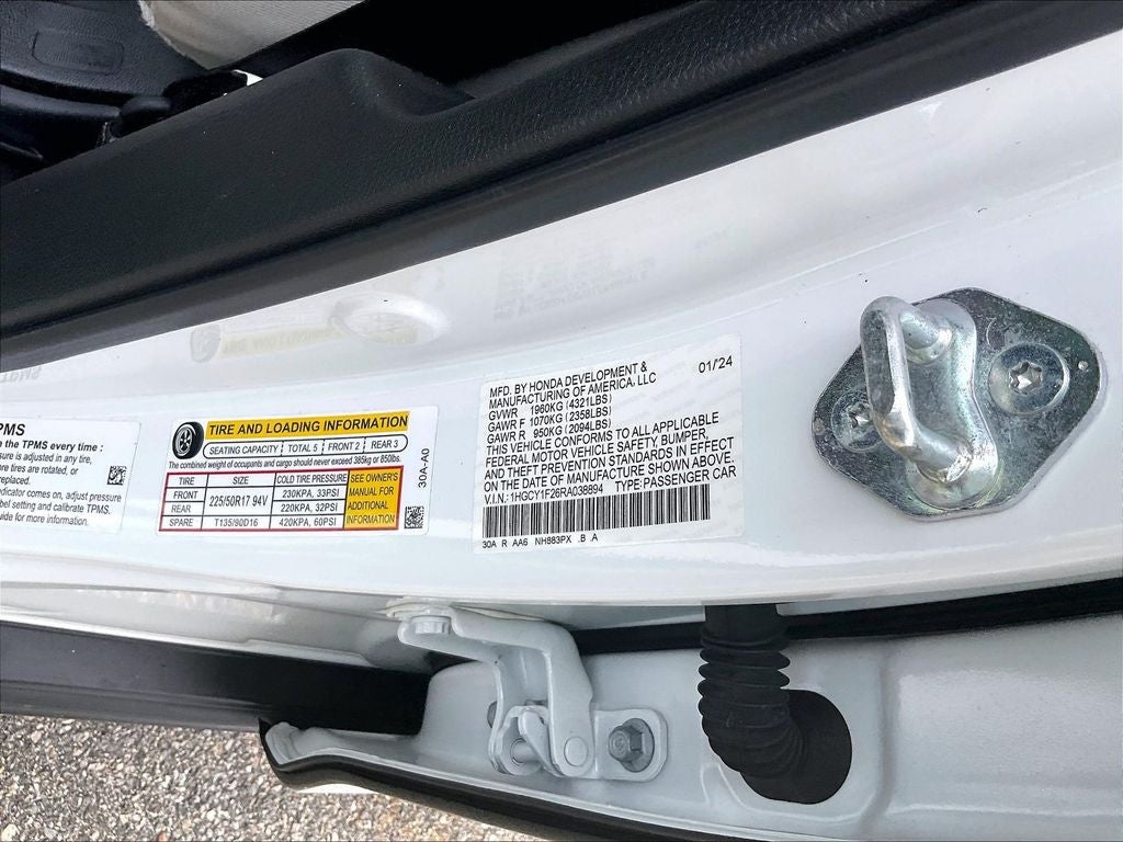 2024 Honda Accord LX