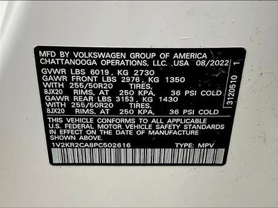 2023 Volkswagen Atlas 3.6L V6 SE w/Technology 4MOTION