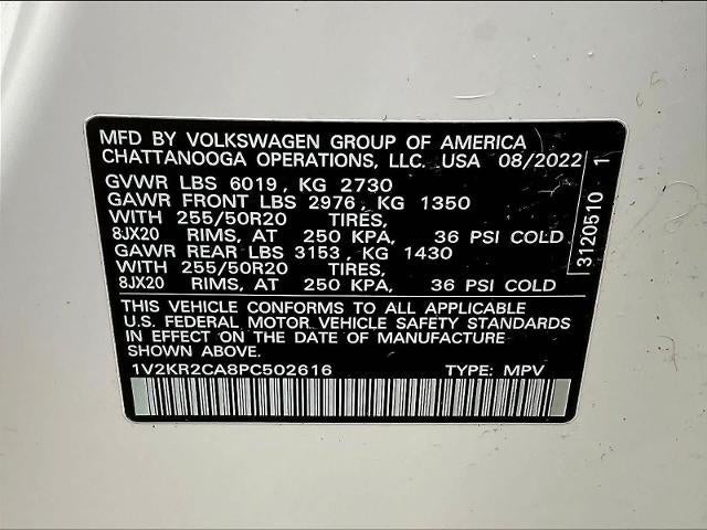 2023 Volkswagen Atlas 3.6L V6 SE w/Technology 4MOTION