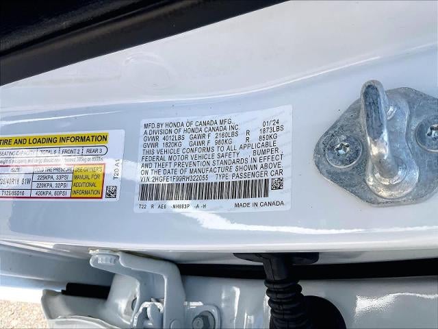 2024 Honda Civic Sedan Touring CVT