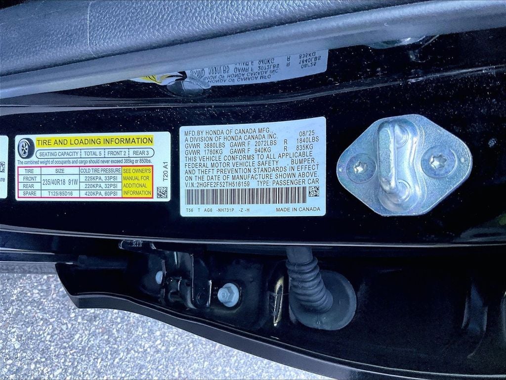 2026 Honda Civic Sport