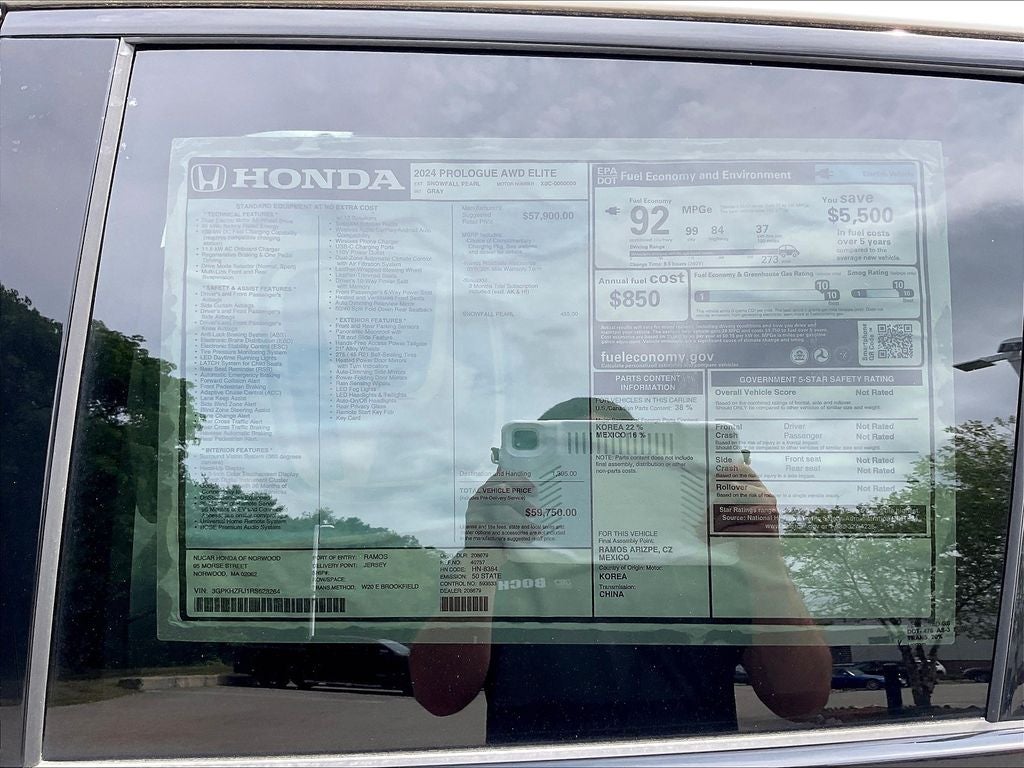 2024 Honda Prologue Elite