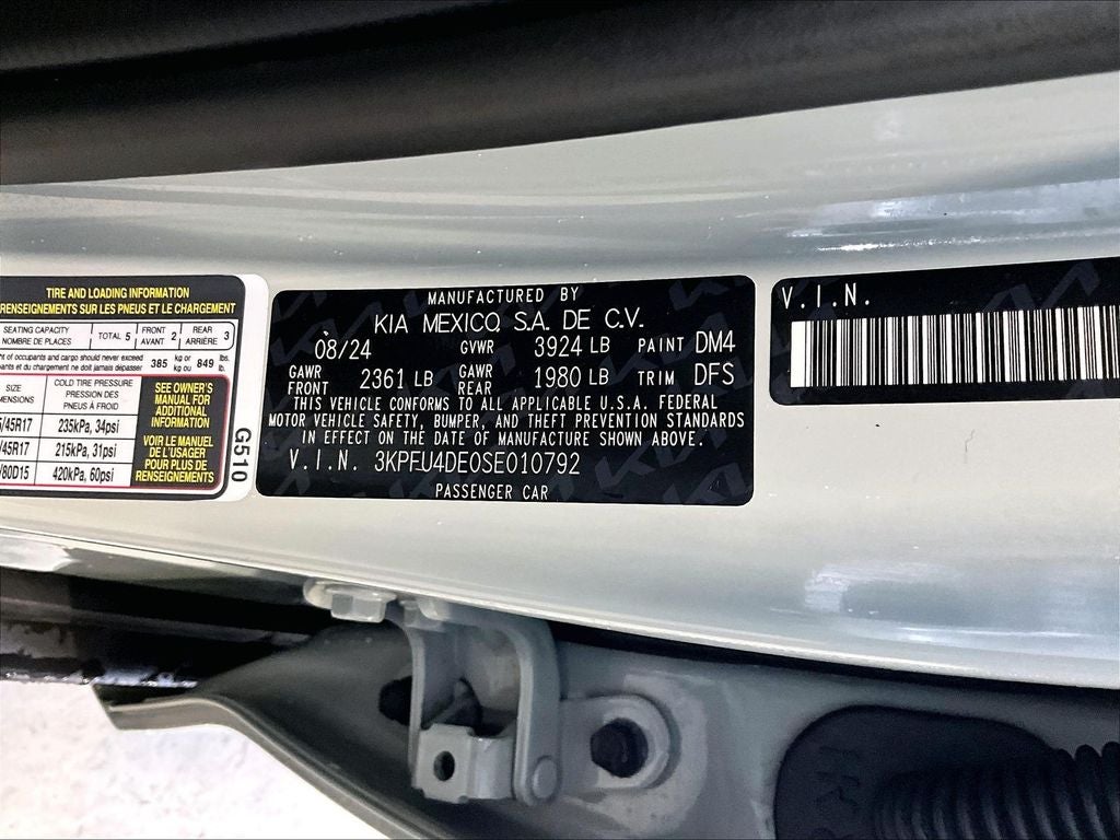2025 Kia K4 EX