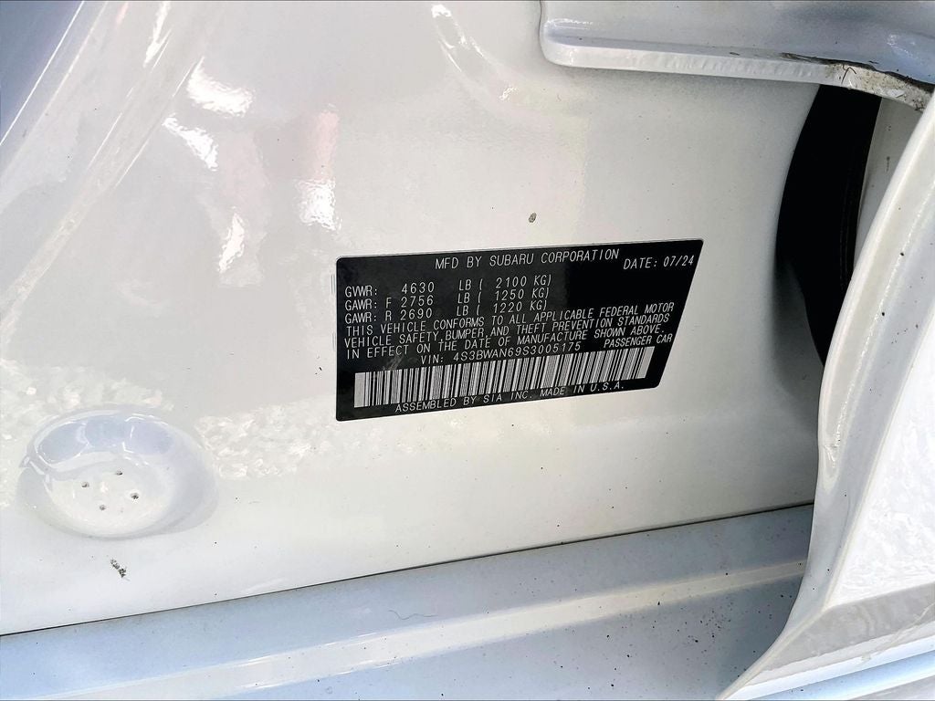 2025 Subaru Legacy Limited