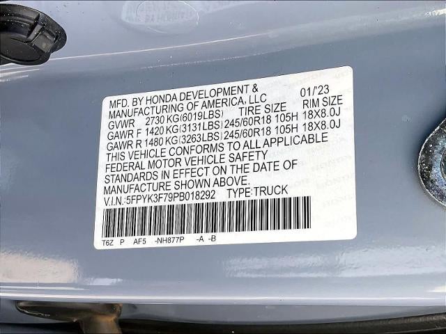2023 Honda Ridgeline RTL-E AWD
