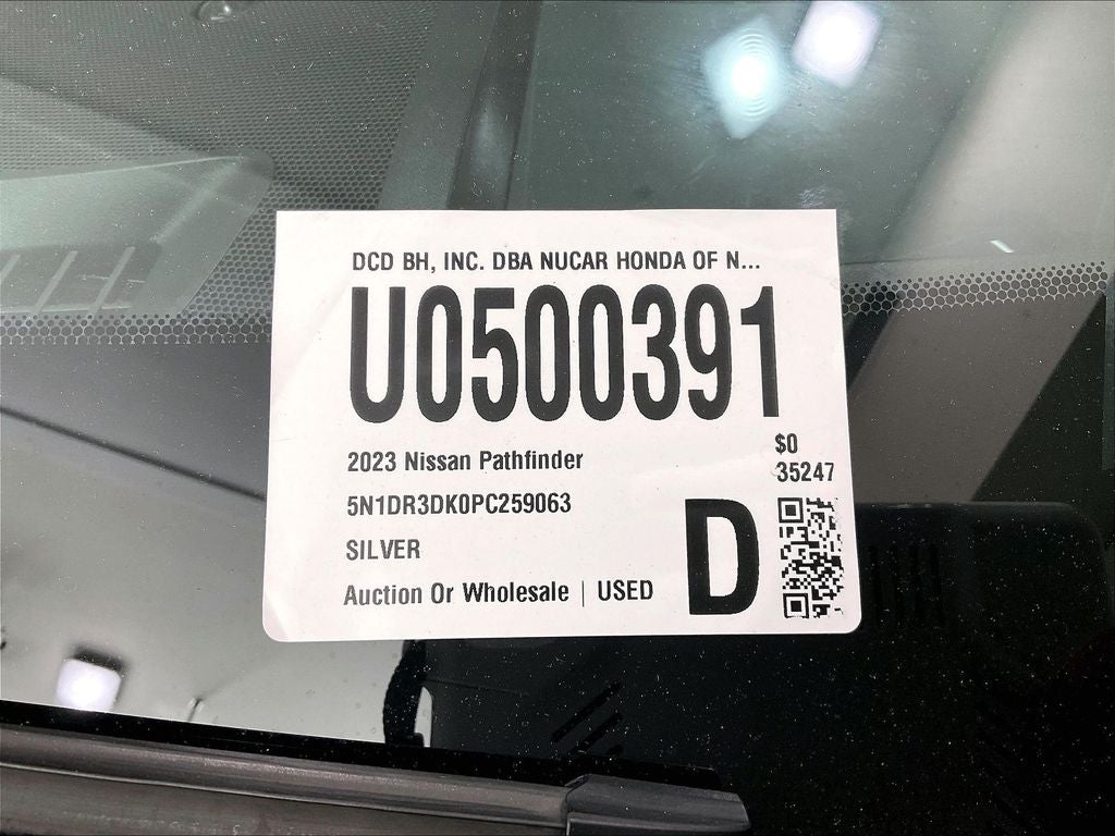 2023 Nissan Pathfinder Platinum
