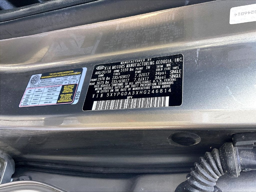 2017 Kia Sorento LX