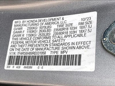 2024 Honda CR-V Hybrid Sport-L AWD