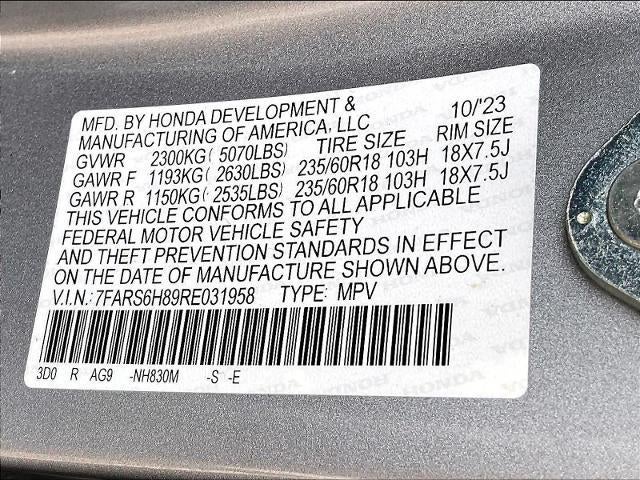 2024 Honda CR-V Hybrid Sport-L AWD