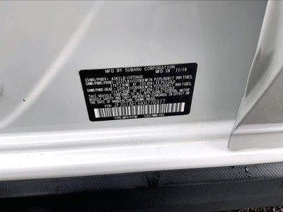 2019 Subaru Crosstrek 2.0i Premium CVT