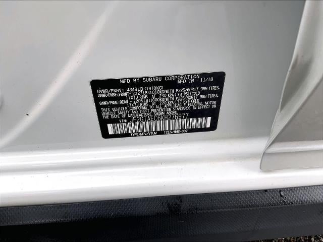 2019 Subaru Crosstrek 2.0i Premium CVT