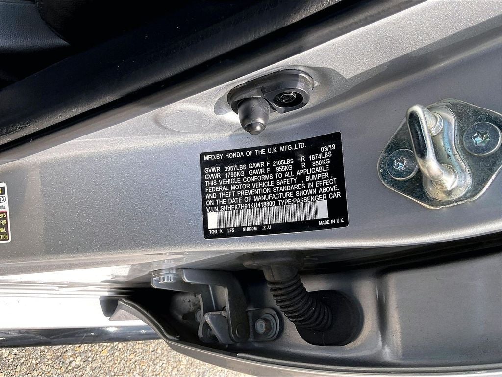 2019 Honda Civic Sport Touring