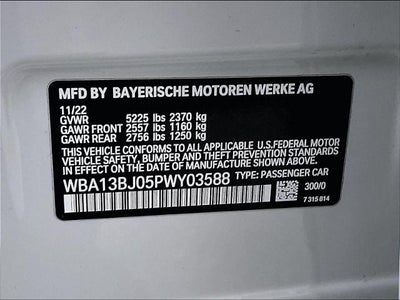 2023 BMW 530i xDrive Sedan