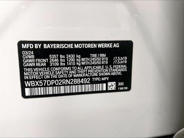 2024 BMW X3 xDrive30i Sports Activity Vehicle