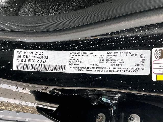 2022 RAM 1500 Limited 4x4 Crew Cab 5'7" Box