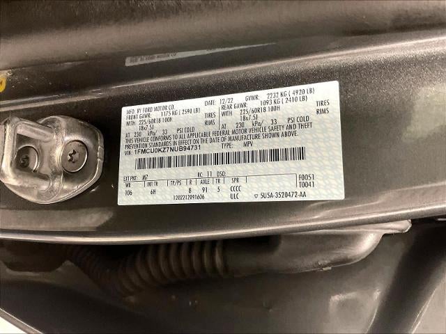 2022 Ford Escape SEL Plug-In Hybrid FWD
