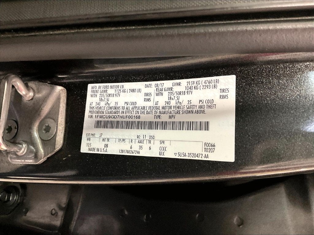 2017 Ford Escape SE