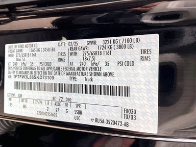 2025 Ford F-150 XLT