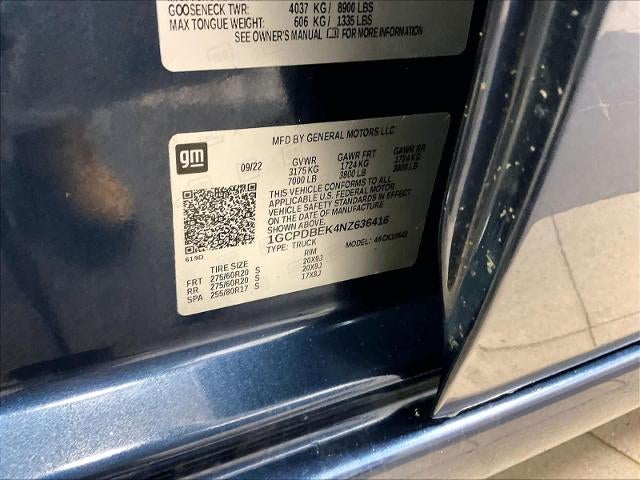 2022 Chevrolet Silverado 1500 Crew Cab Short Box 4-Wheel Drive Custom