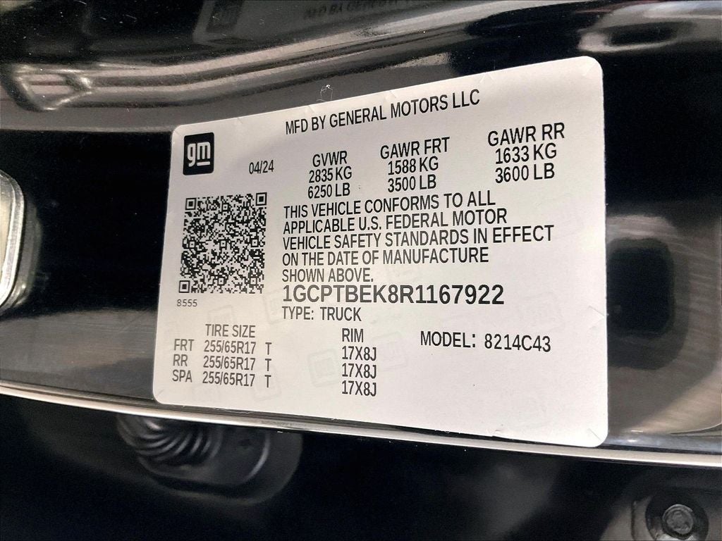 2024 Chevrolet Colorado Work Truck