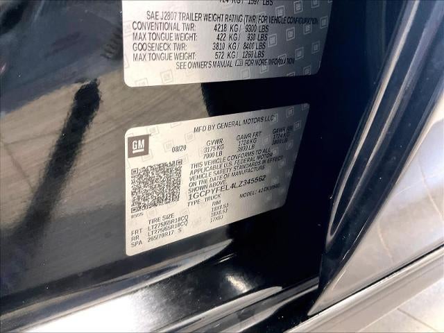 2020 Chevrolet Silverado 1500 Crew Cab Short Box 4-Wheel Drive LT Trail Boss