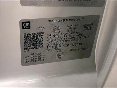 2023 GMC Sierra 1500 Double Cab Standard Box 4-Wheel Drive Elevation 3VL