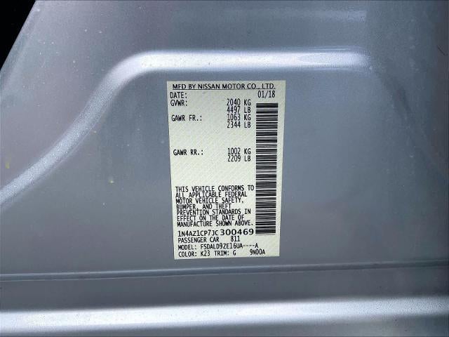 2018 Nissan LEAF SV Hatchback