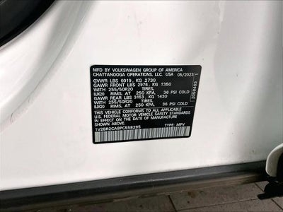 2023 Volkswagen Atlas 3.6L V6 SEL 4MOTION