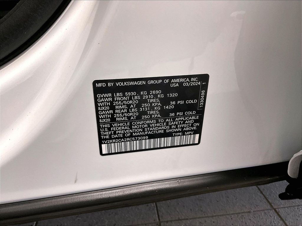 2024 Volkswagen Atlas 2.0T SE w/Technology